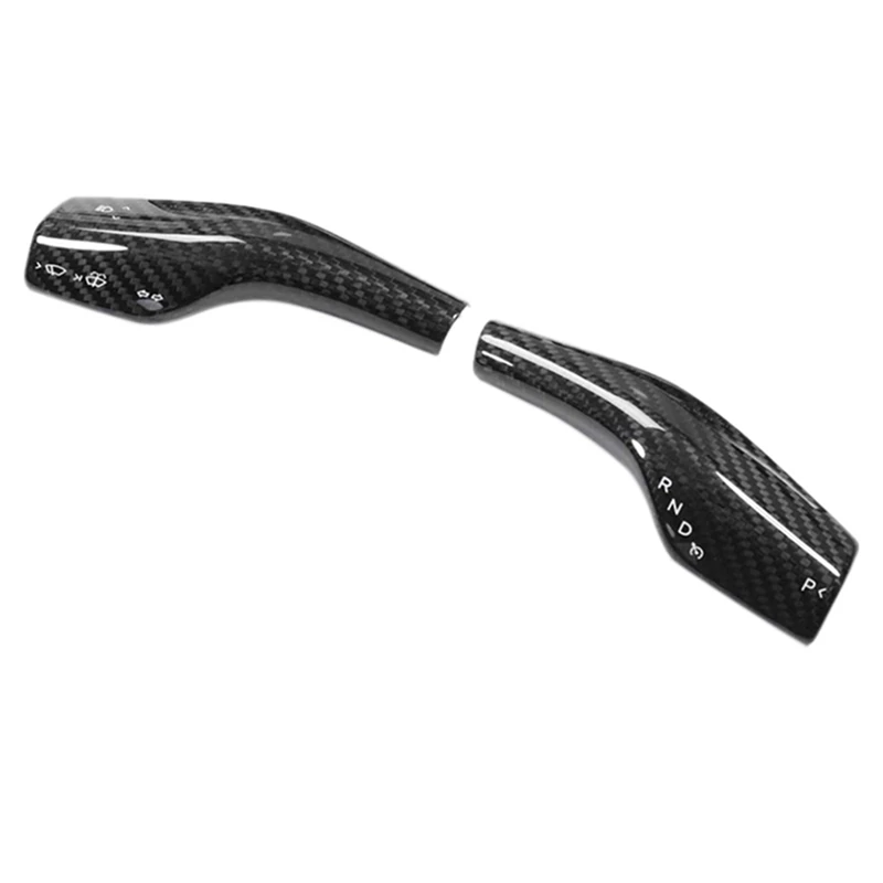 

Wiper Shift Cover Trim Handlebar Modification with Wiper Cover Interior Column Shift Cover for Tesla Model 3 Y 17-20