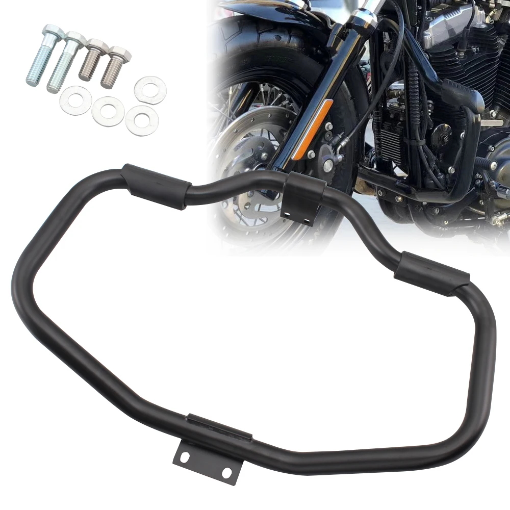 Мотоциклетная черная защита двигателя для коленей Harley-Davidson Sportster 883 XL 48 72 Iron |