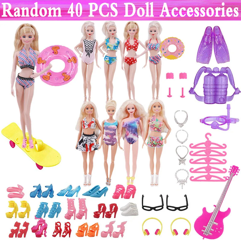 Барби Кукла Одежда Аксессуары для кукольная обувь мини платье сумки Корона