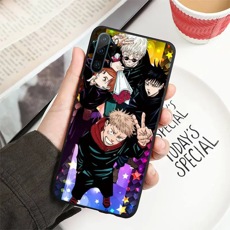 

Jujutsu Kaisen Yuji Itadori Phone Case For Huawei honor Mate P 10 20 30 40 i 9 8 pro x Lite smart 2019 nova 5t