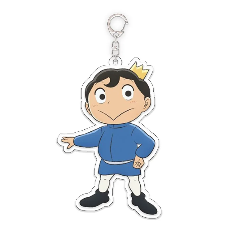 

Anime Ranking of Kings PVC Doll Keychain Bojji Kage Figure Toy King Ranking Model Doll Pendant Keyring 6cm