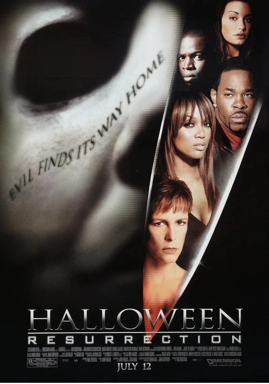 Хэллоуин: Восстание Майкл Майерс ужас фильм Искусство винтажный Ретро