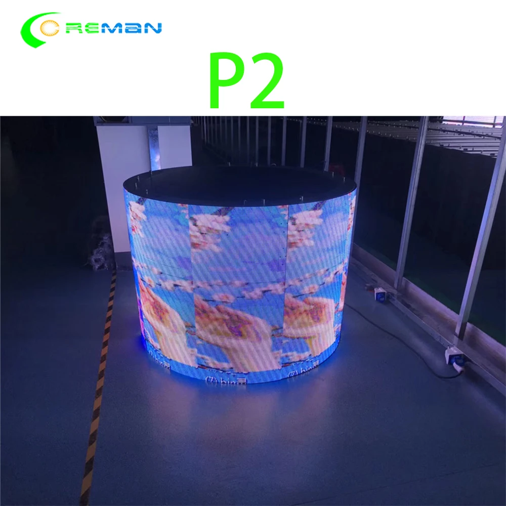 Мягкий Светодиодный модуль P2 P3 P4 P5 изогнутый мягкий светодиодный дисплей |