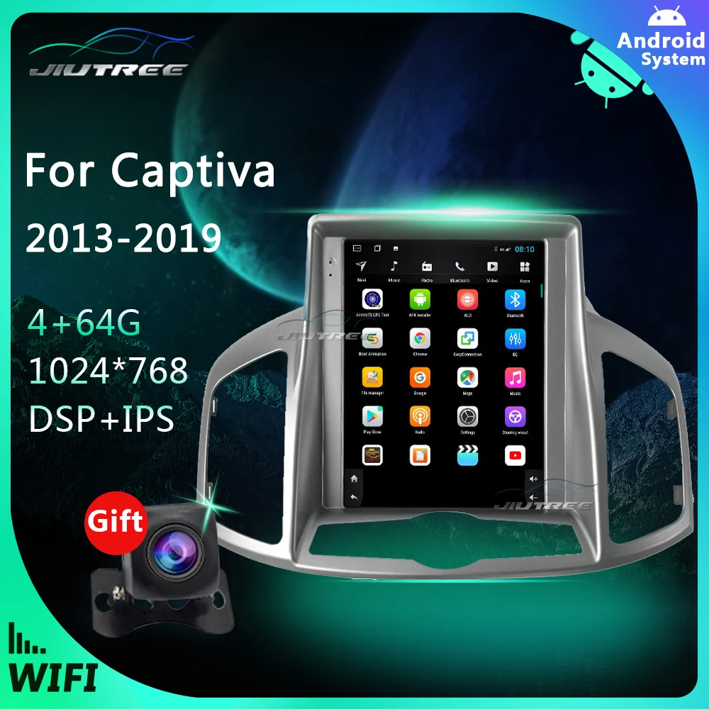 

2 din PX10 Android автомобильный мультимедийный плеер для Chevrolet Captiva 2013-2019 Авторадио Навигация GPS стерео приемник с камерой