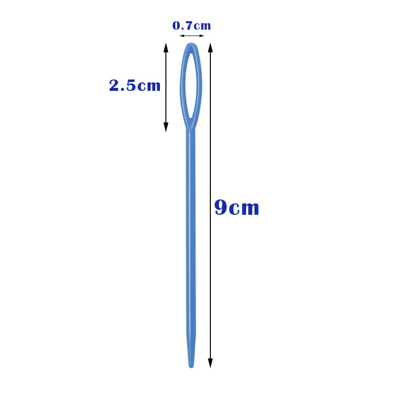 10 шт. 9 см/7 см пластиковые спицы для вязания крючком сделай сам свитер инструмент