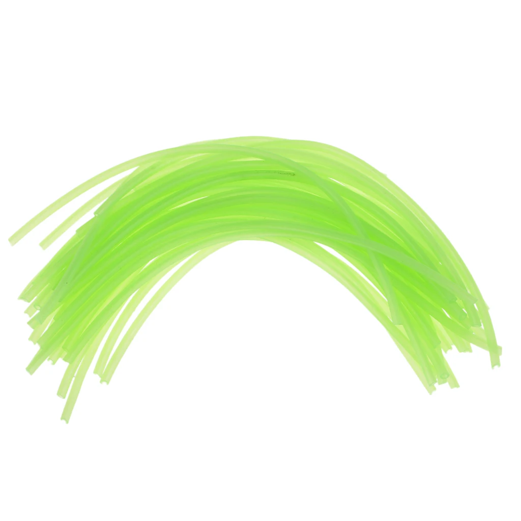 40 шт. силиконовые резиновые светящиеся трубки снасти для морской воды сменные