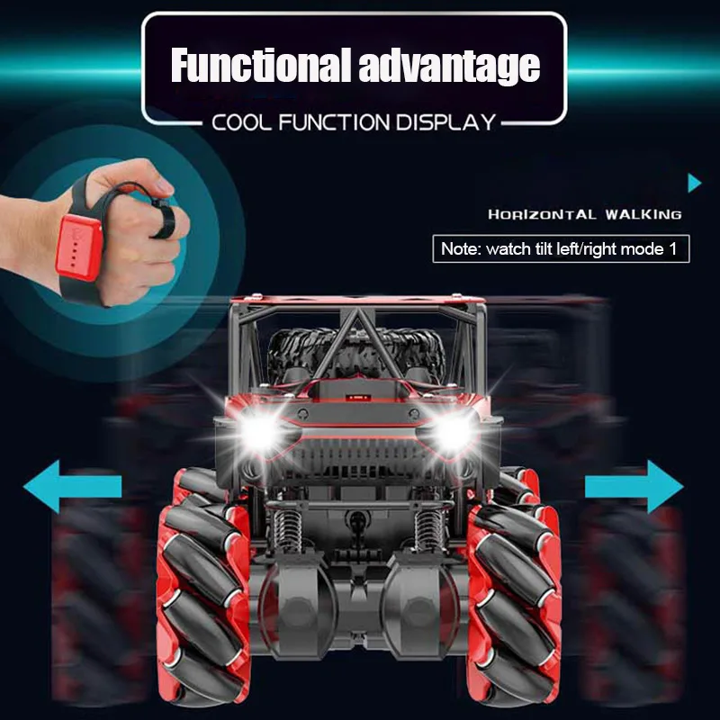 

Hot Selling Stunt RC Car Christmas Stunt RC Car Gesture Sensing Twisting Vehicle Drift Cars Driving Toy LBV