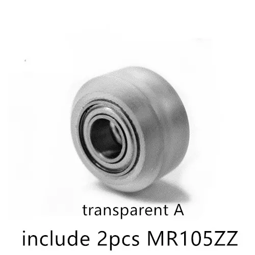 Шкив для 3D принтера Openbuilds пластиковые колесные шарики двойные подшипники