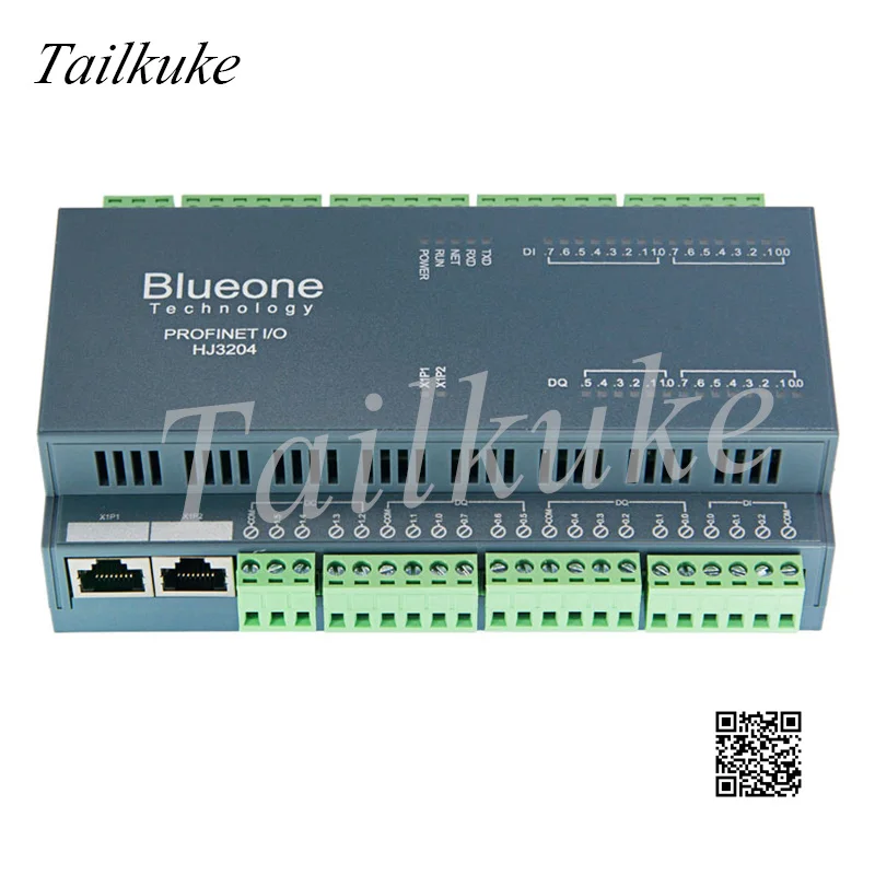Profinet дистанционный распределенный модуль IO 16DI 14DO 4AI RTU для PN Gateway GSD|Запчасти