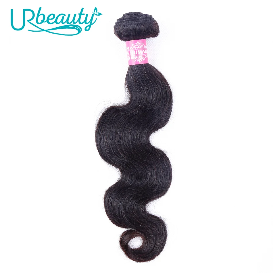 Индийские пучки волнистых волос человеческие волосы пучки UR beauty Non-remy наращивание волос 1 3 4 сплетение волос пучки
