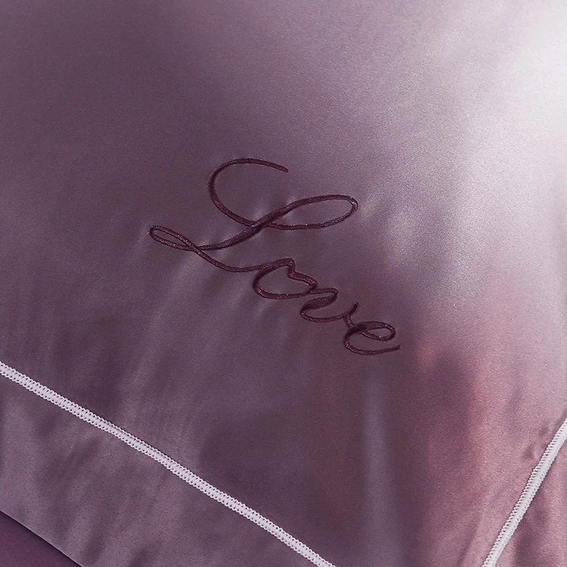 Высококачественный чехол-наволочка из искусственного шелка Версия A/B без