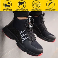 safety luxury shoes lightweight and puncture resistant steel toe caps comfortable breathable mens safety shoes work shoes
