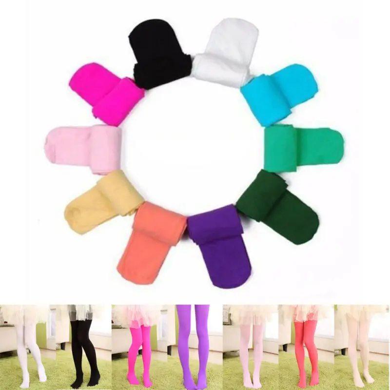 Pudcoco 2020 Brand New Baby Girl Kids Sweet Hosiery Pantyhose Ballet Dance Stocking Footed Tights |