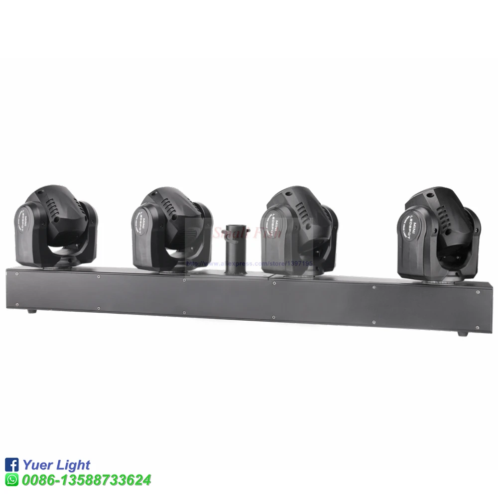 RGBW 4IN1 4x32 Вт светодиодный четырех головый Moving головной светильник высокого Мощность 200 Вт Quad стробоскоп светильник ing для вечерние диско ди-Джея свет для сцены парти светильник
