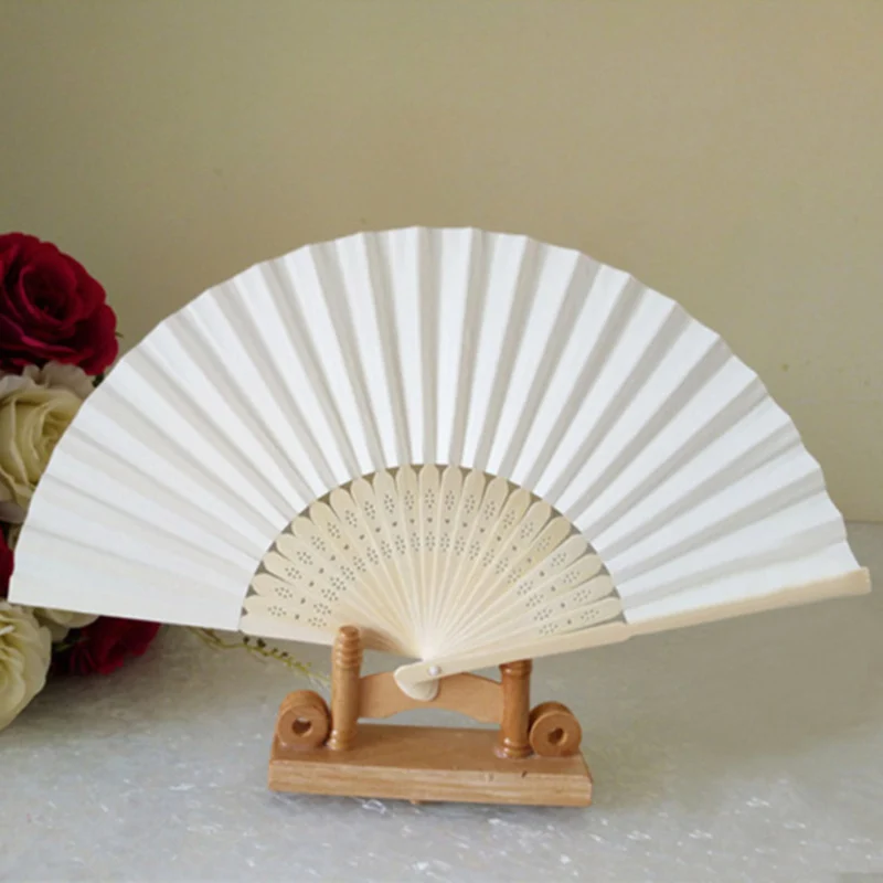 Складные DIY Свадебные бамбуковые китайские Подарки для детских фанатов вечерние