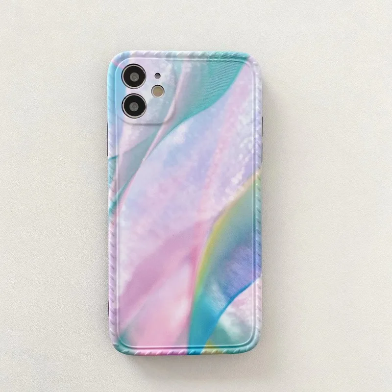 

Luxury Marble texture Phone Case For iPhone 11 Pro Max 7 8 Plus XS Max SE2020 Back Cover Cute Soft Capa For iphone XS XR X SE 2