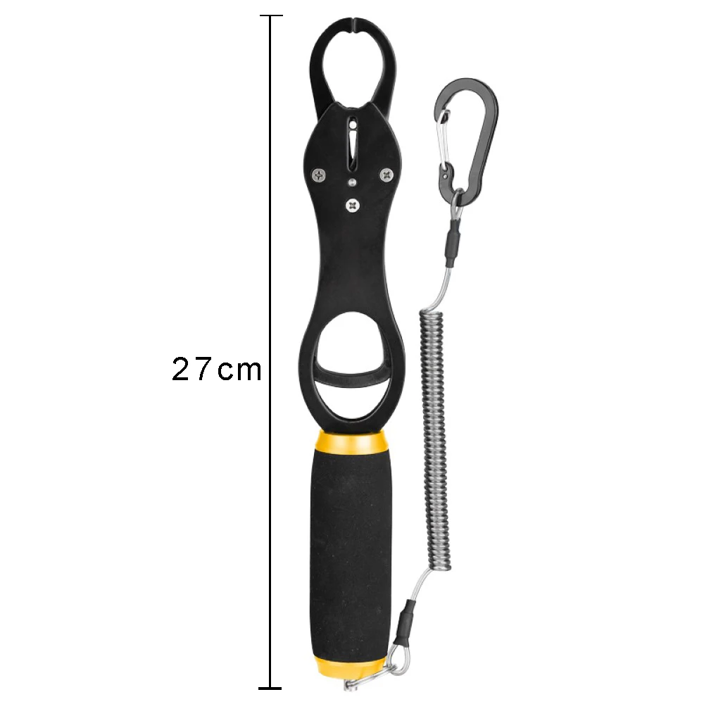 

1Pc 15kg Fish Lip Grip Grabber Stainless Steel Portable Fishing Gripper Fishing Pliers Fishing Tool Tackles