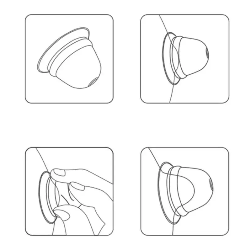 

Nipple Corrector for Flat Inverted Nipples Soft Silicone Nipple Aspirator Puller