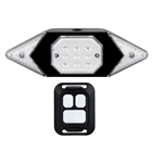 Умный велосипедный поворотный сигнал, перезаряжаемый по USB, беспроводной задний фонарь с дистанционным управлением, налобный фонарь, лампы для рулевого управления велосипедом