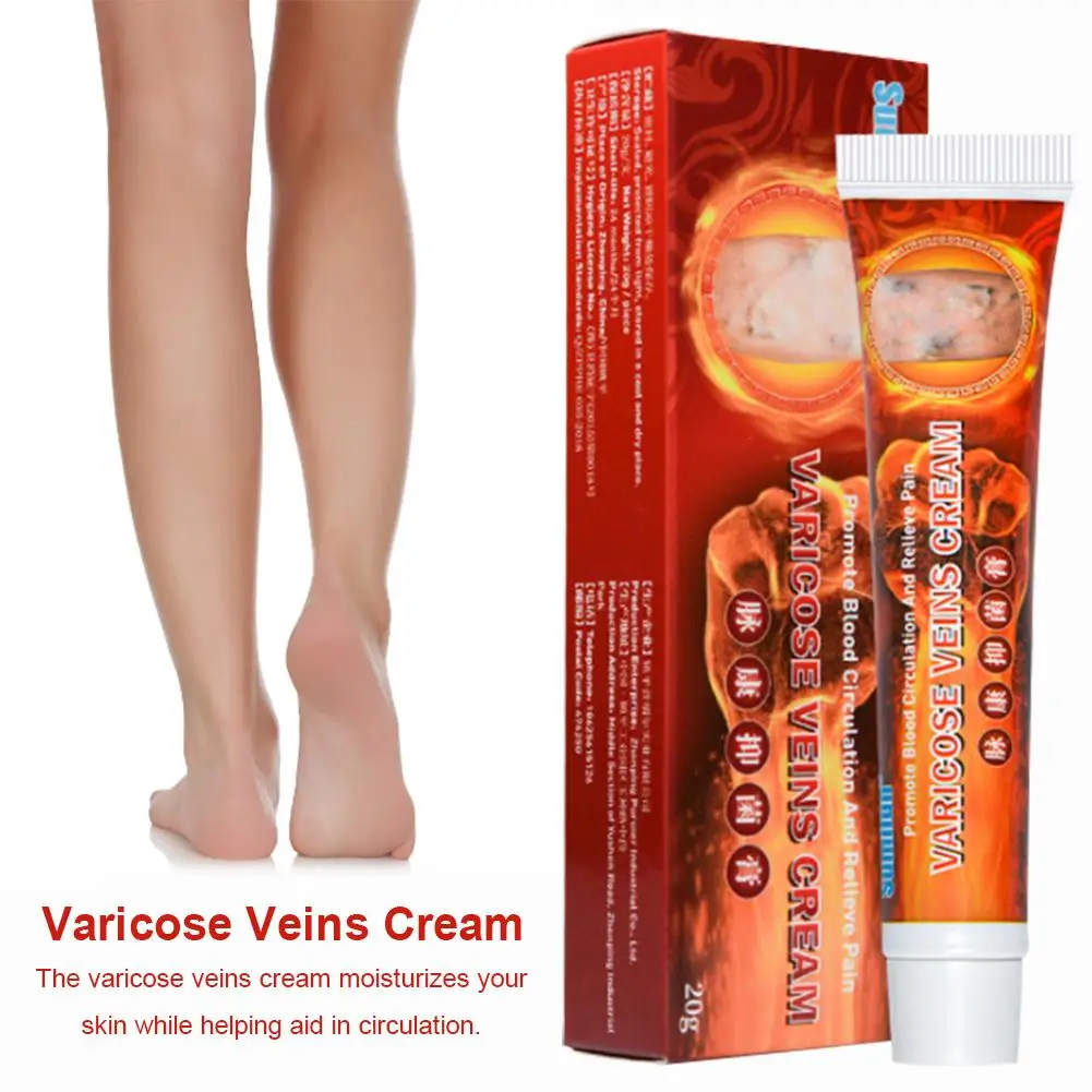 

20g Varicose Veins Cream Varicosity Angiitis Remedy Ointment Relief Veins Pain Phlebitis Legs Varicose Veins Cream For Legs Care