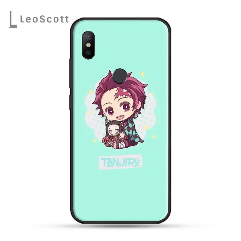 

Demon Slayer Kawaii Anime Phone Case For xiaomi Redmi 5 5A plus 7A 8 note 2 3 4 5 5A 6 7 GO K20 A2