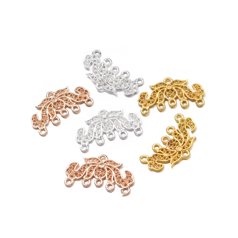 

10pcs/lot metal zinc alloy connector pendant materials DIY handmade jewelry accessoried supplies