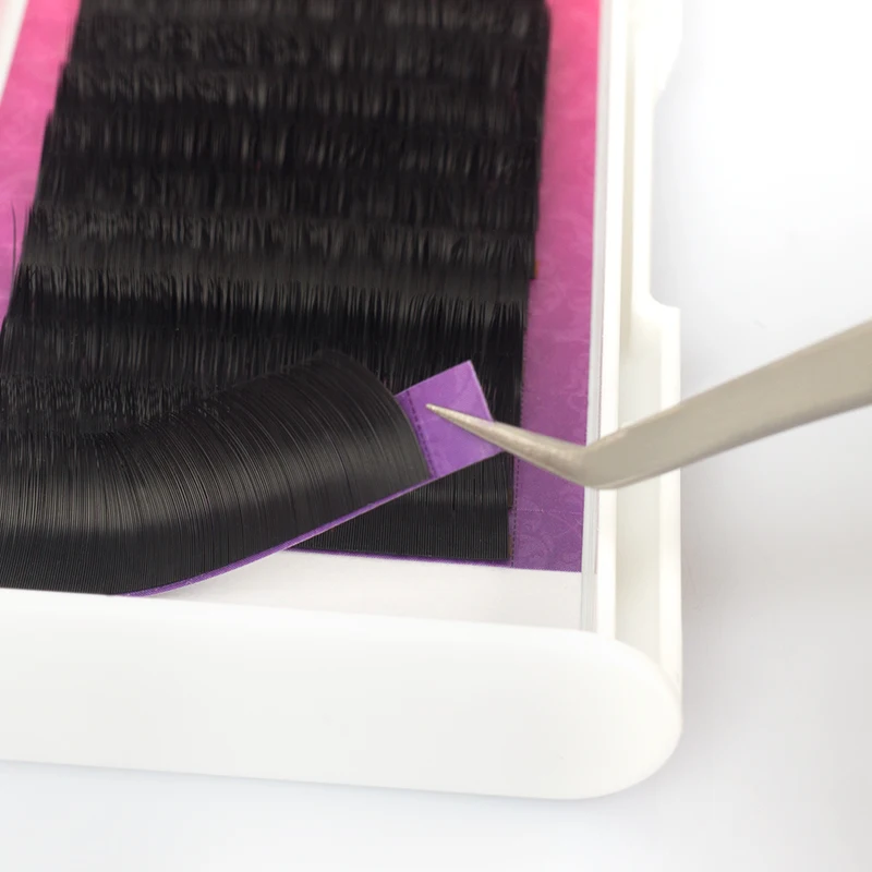 Damman ресницы для наращивания J B C D Curl Easy Fanning объем складные искусственные норковые