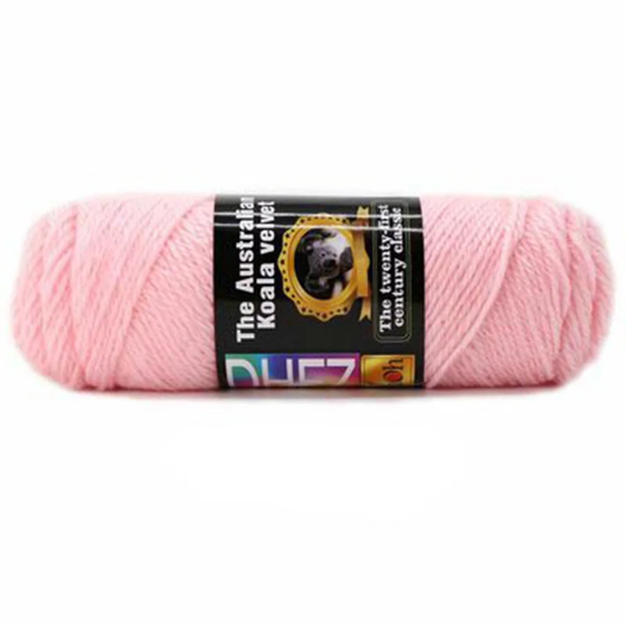 100 г/шар мягкая смешанная пряжа Австралия коала бархат Kitting нить 46 цветов вязание