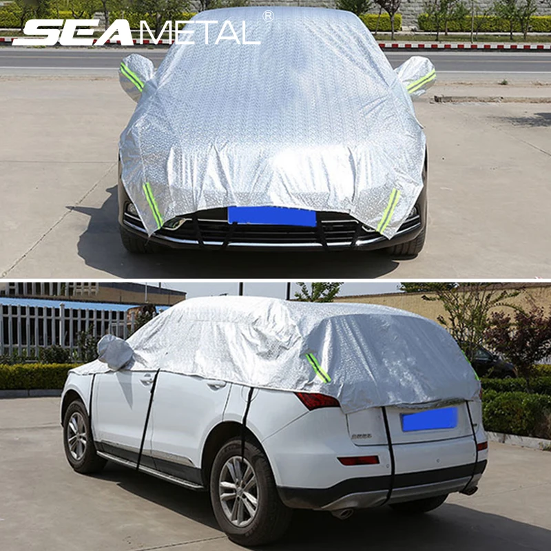 Универсальный чехол на половину автомобиля солнцезащитный козырек уличная