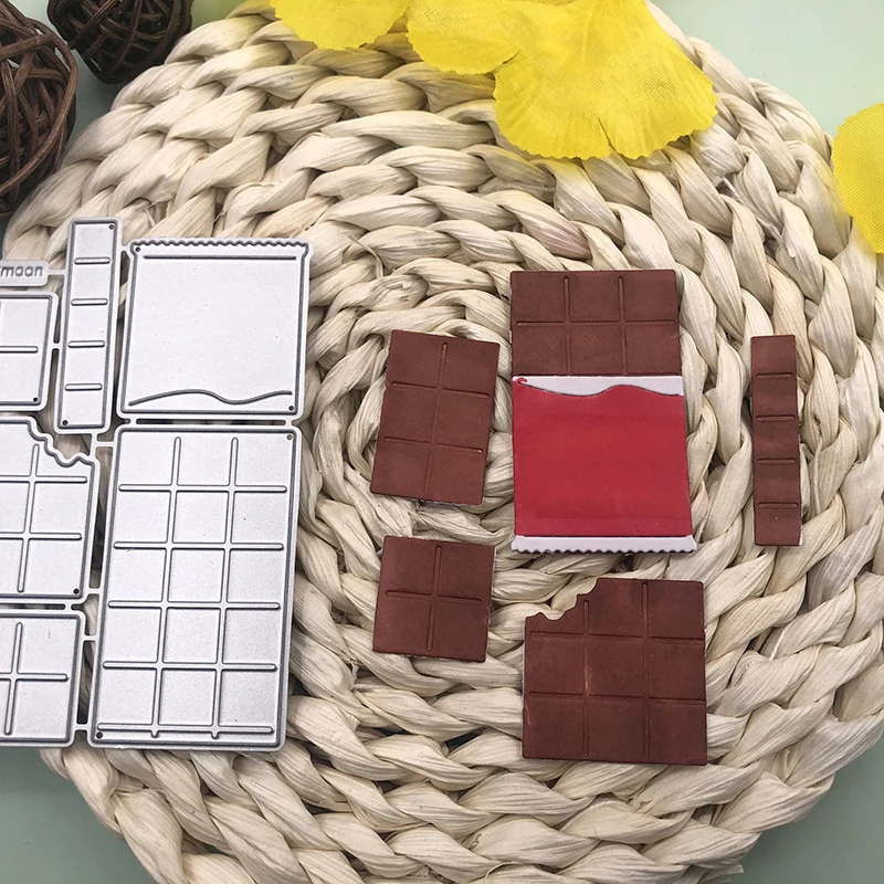 

Panalisacraft милые шоколадные металлические штампы для вырезания шоколада штампованные штампы для скрапбукинга альбома бумажные карты ремесло ...