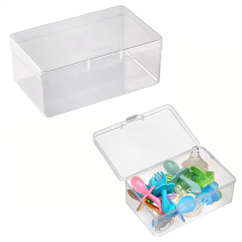 

Baby Pacifier Box Soother Container Holder Pacifier Box Travel Storage Case Safe Holder Pacifier PP Plastic Box
