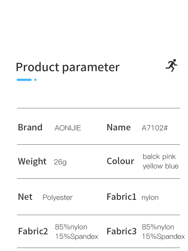 AONIJIE A7102 Lightweight Handheld Quick Grip Quick Stow Flask Water Bottle Carrier Bag 6.8" Phone Holder Pouch Hydration Pack