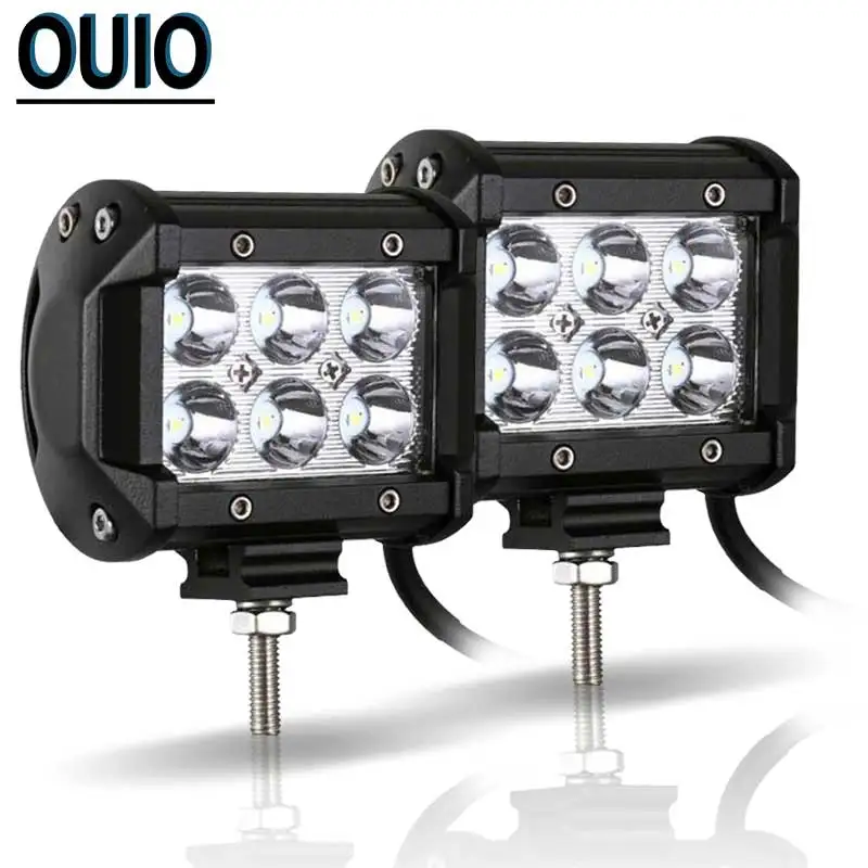 2 шт. светодиодный бар 4 дюйма светильник двойные ряды рабочий комбо балка для