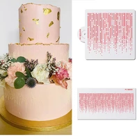 glimmer pattern cake stencil pet lace cake boder stencils template diy drawing cake mold cake decorating tools bakeware