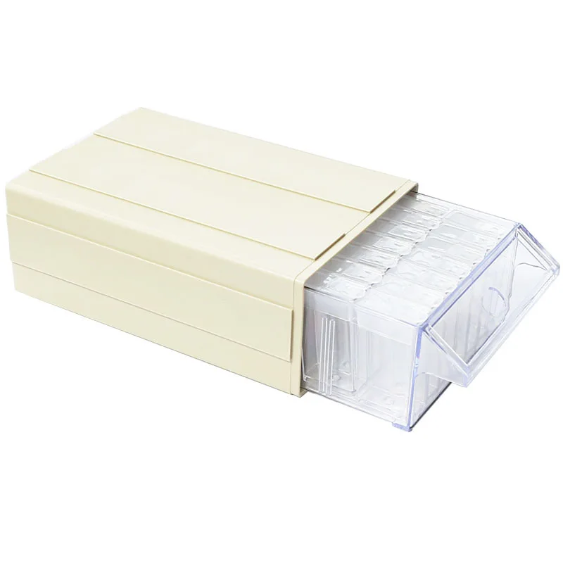 

New 70 Diamond Painting Beads Storage Container with Detachable Boxes and Individual Square Round Grids for Storage Beads Drills