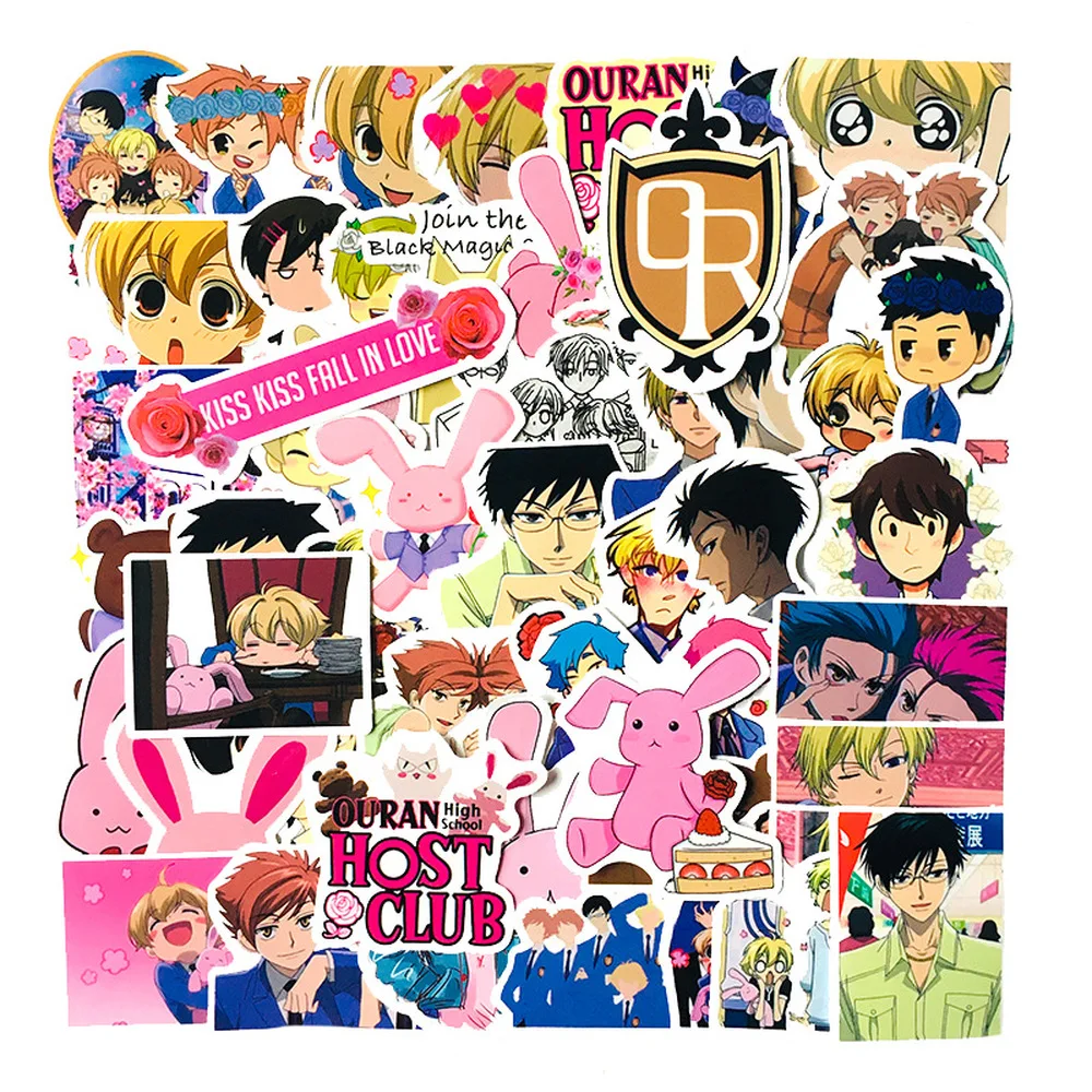 50 шт. водонепроницаемые наклейки для ноутбука гитары багажа |