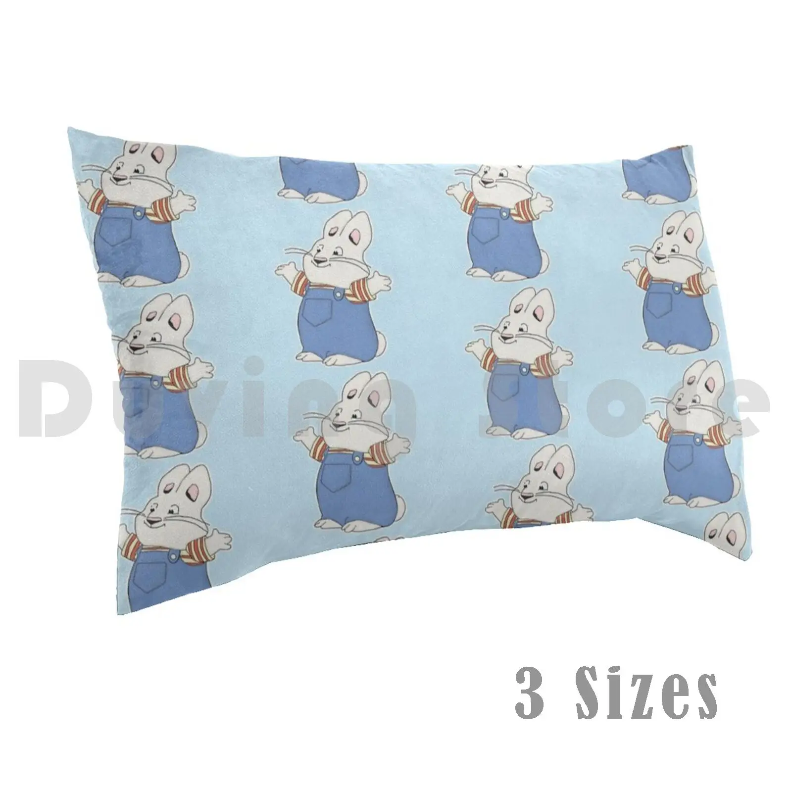 

Max Pillow Case DIY 50x75 Max And Ruby Cartoon Tv Show Cute Adorable Bunny Rabbit Bunnies Rabbits Animal