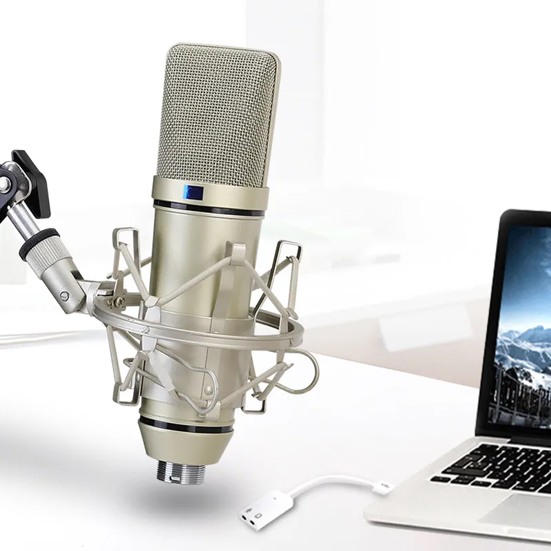 

Recording Microphone H78 Microphone Condenser Professional Microphone For Computer Live Vocal Podcast Gaming Studio Singing