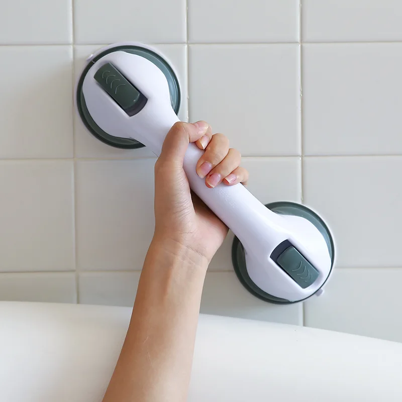 

Punch-free Anti-skid Safety Handle Support Toilet Bathroom Grab Bar Handle Vacuum Suction Cup Suction Cup Armrest