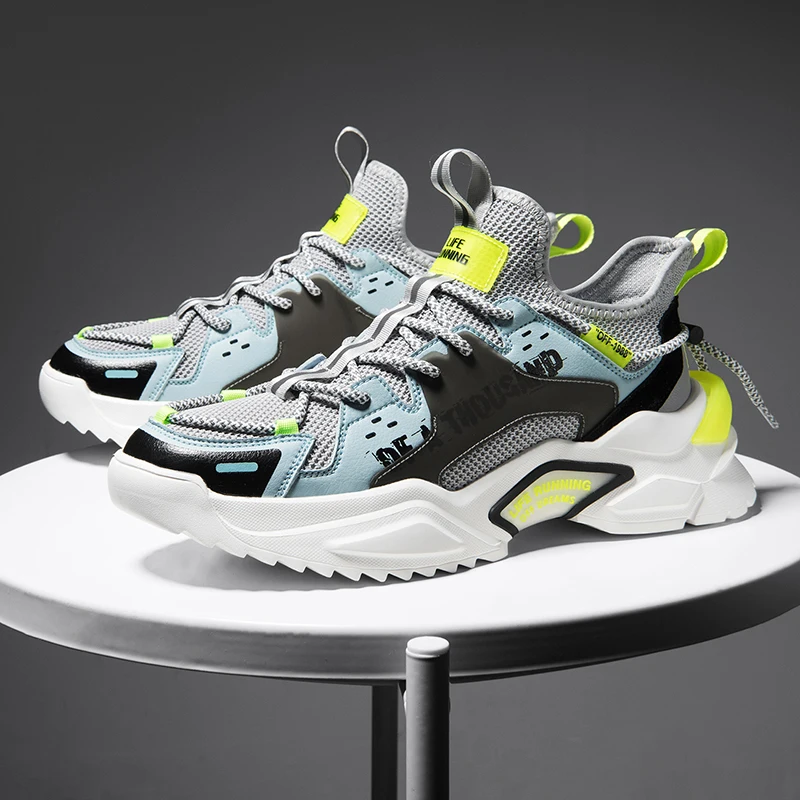 Большой размер Лидер продаж Стильные мужские кроссовки высокого качества