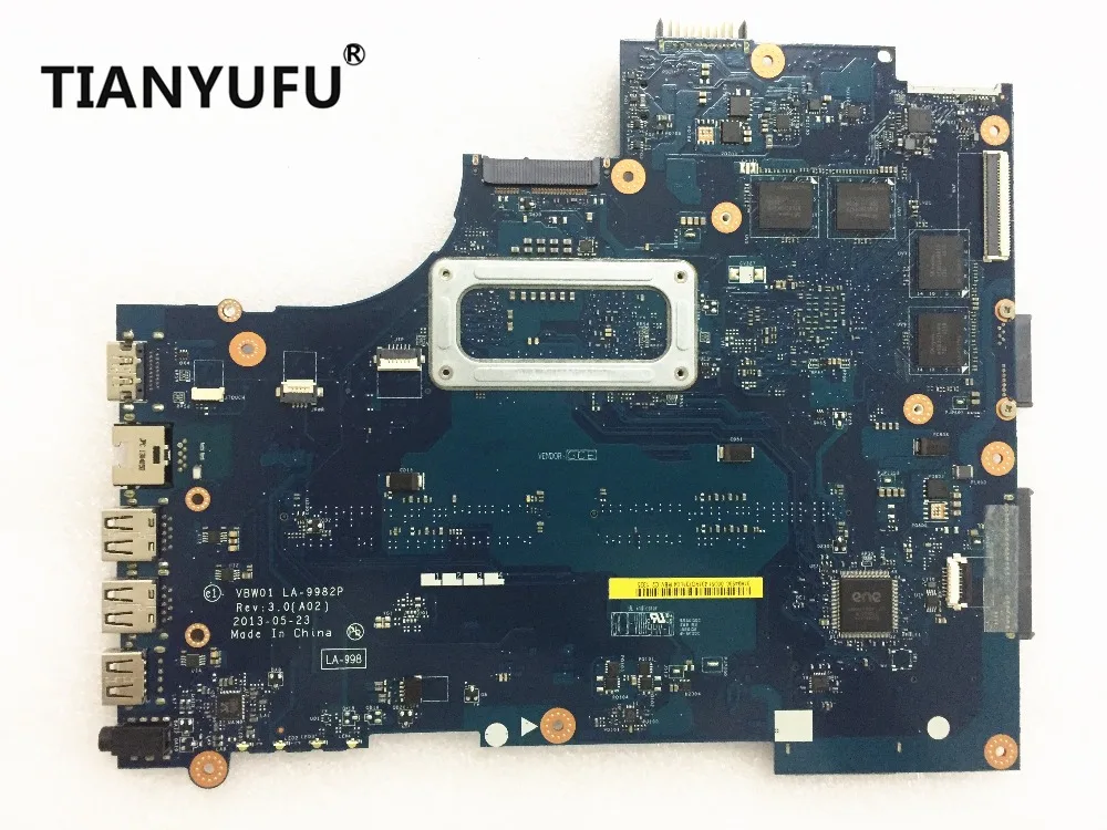 Материнская плата для ноутбука DELL inspiron 5537 новая материнская 3537 SR170 DDR3L