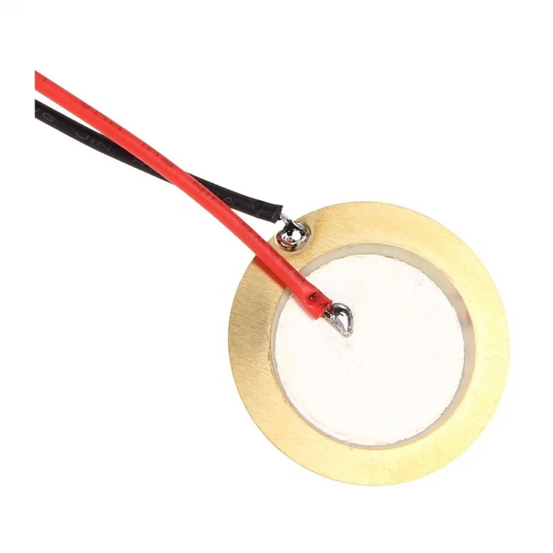 12 шт. 27 мм пьезо-диски с выводами микрофонный барабанный триггер акустический