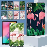 flamingo pattern durable back cover for samsung galaxytab a 8 0 2019 t290 t295 new tablet hard shell case free stylus