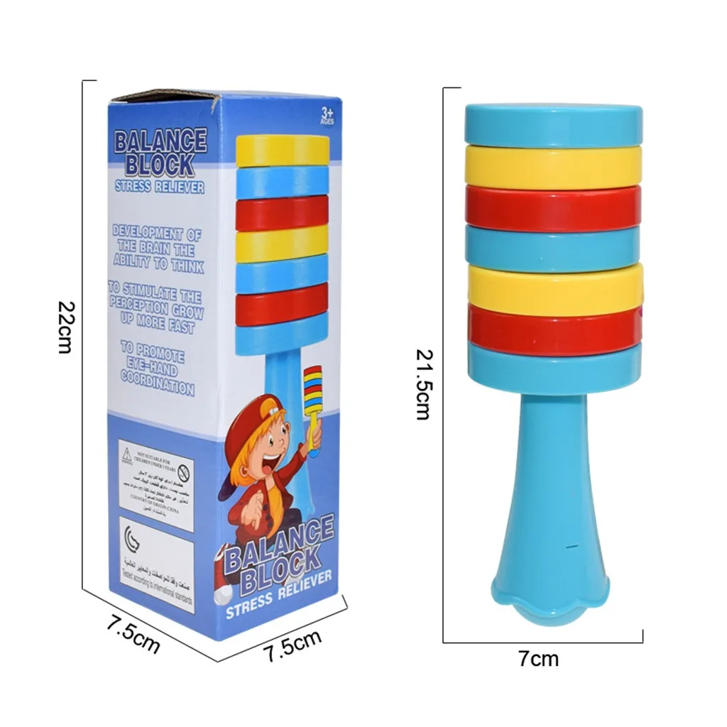 

2020 New Kids Educational Toys Decompression plastic Balance Beam Wooden Balance Game Toys Novelty tease Gift