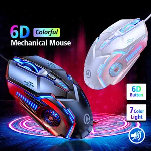 gaming mouse for pc gamer mouse wired mute mouse optical led computer mice usb cable silent mouse for laptop pc free global shipping