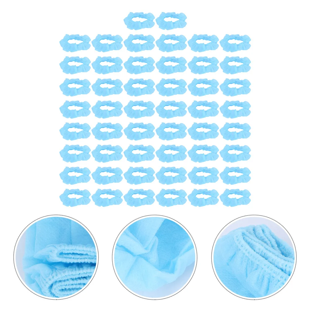 

50Pcs Outdoor Non-woven Toilet Covers Toilet Mats Disposable Toilet Mat Seat Covers Toilet Seat Covers Toilet Covers for Bathroo