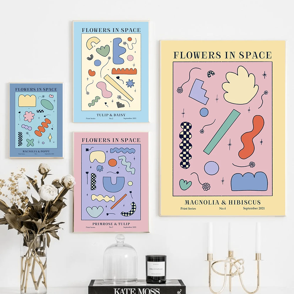 Абстрактная фотография космоса минимализм в скандинавском стиле пастельный