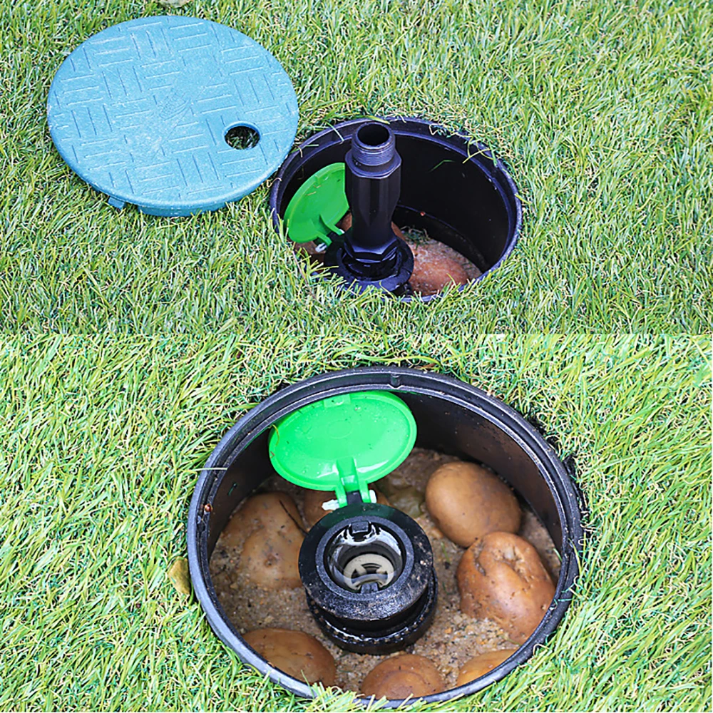 Высококачественный 6-дюймовый зеленый разбрызгиватель пластиковый клапан