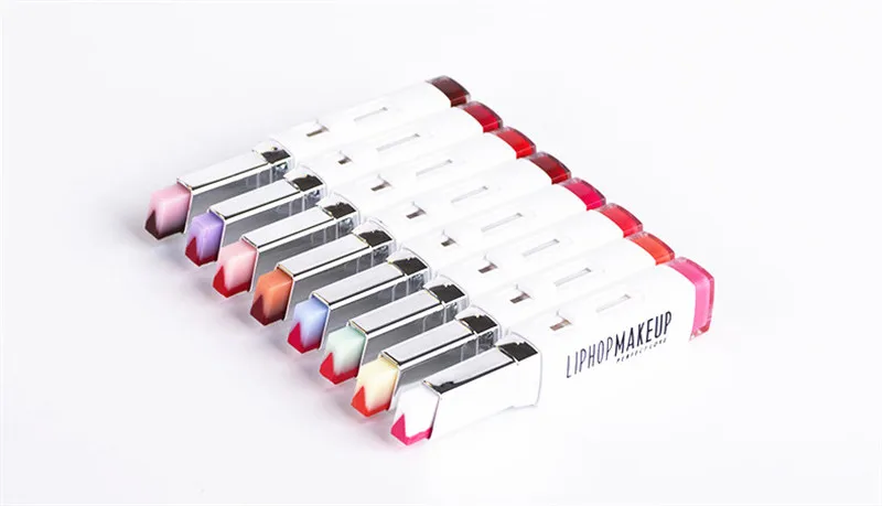 LIPHOP брендовая Увлажняющая помада Макияж Красота градиентный цвет корейский
