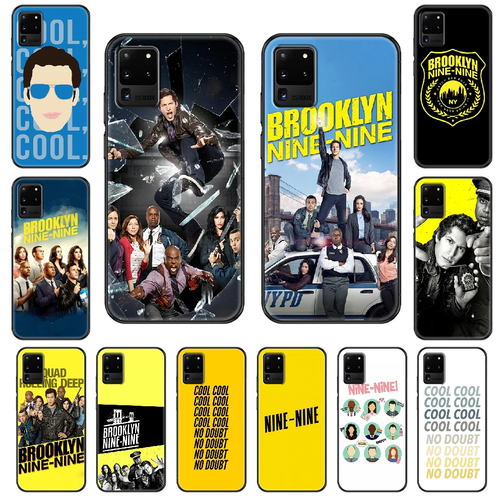 Чехол для телефона Brooklyn Nine 99 Samsung Galaxy S 3 4 5 6 7 8 9 10 E Plus Lite Edge черный Модный чехол с